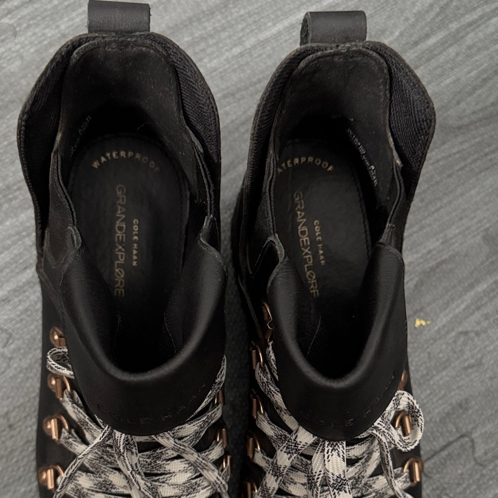 Cole Haan Zerogrand Wedge Hiker Boots - Picture 6 of 11